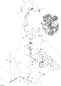 Fits 2008-2009 Ski-Doo Legend Touring / Skandic Tundra LT V800 4-TEC REAR Radiator HOSE, OEM Part # 509000366 - schematic diagram