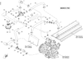 Fits 2008-2009 Ski-Doo MX Z TNT 600 H.O. E-TEC (MJ9A / GSX LTD 800R Filling HOSE, OEM Part # 509000418 - schematic diagram