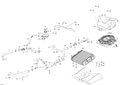 Fits 2015 Ski-Doo Expedition LE 900 ACE / Expedition SE 900 ACE Radiator Support, OEM Part # 509000865 - schematic diagram