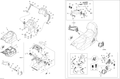 Fits 2008-2011 Ski-Doo Grand Touring LE & SE XR / Grand Touring LE 600HO ETEC XR LINK Plate, OEM Part # 510004393 - schematic diagram