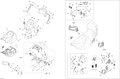 Fits 2009-2012 Ski-Doo Grand Touring LE & SE XR / Grand Touring LE 600HOETEC XR LH ARM Black, OEM Part # 510004796 - schematic diagram