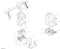 Fits 2012-2014 Ski-Doo EXPEDITION SPORT 550F XP / EXPEDITION SPORT 600ACE XP RH ARM Black, OEM Part # 510005548 - schematic diagram