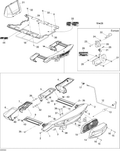 Fits 2008-2009 Ski-Doo GTX Fan / GTX 550F Flanged Bushing, OEM Part # 511000340 - schematic diagram