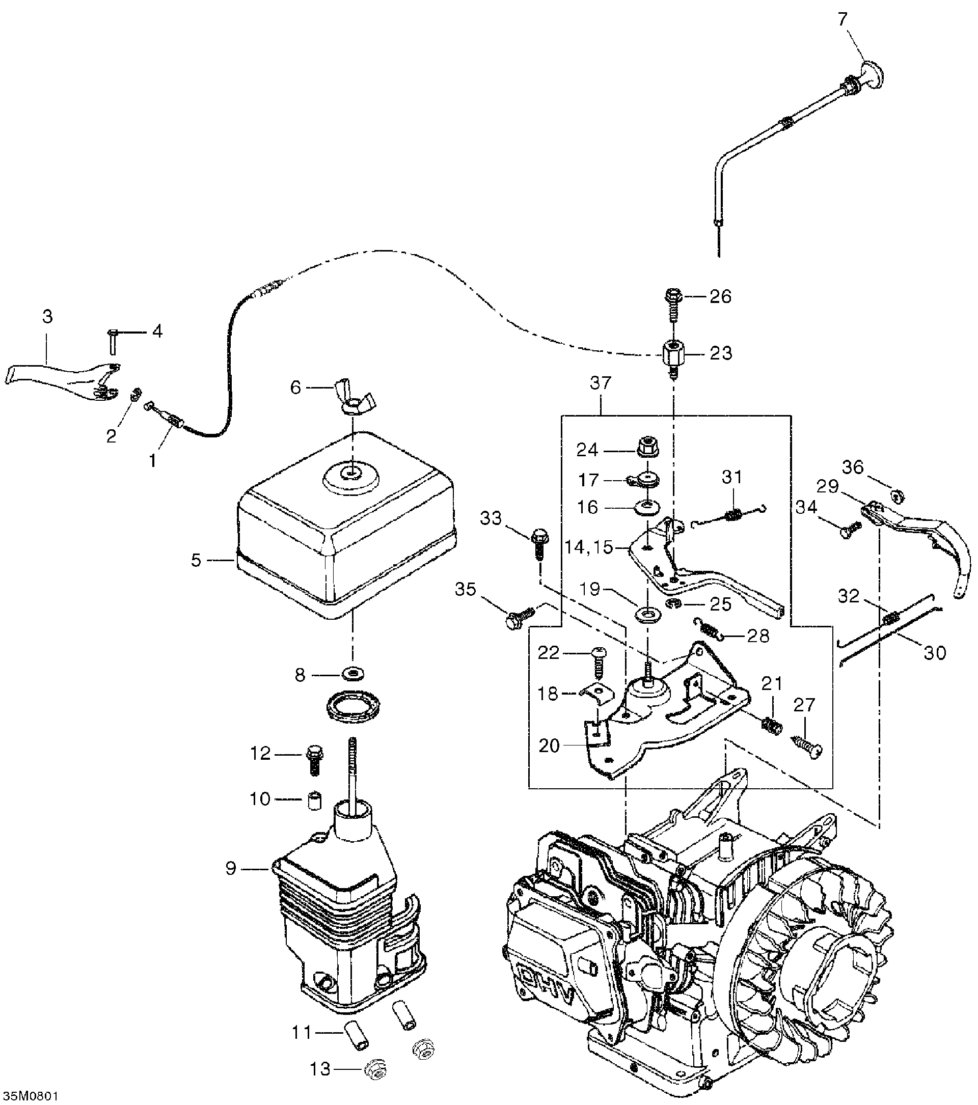 Fits 2008 Ski-Doo Mini Z Release Spring, OEM Part # 512059048 - schematic diagram