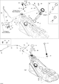 Fits 2008 Ski-Doo Summit Adrenaline 600HO SDI Formed HOSE, OEM Part # 513033378 - schematic diagram