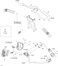 Fits 2008-2012 Ski-Doo Expedition LE 600HOETEC XU / Expedition LE XU MALE Terminal Housing 11 C, OEM Part # 515175720 - schematic diagram
