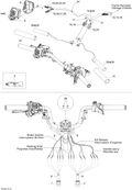 Fits 2008-2009 Ski-Doo Legend Touring / Skandic Tundra LT V800 4-TEC CAP, OEM Part # 515175779 - schematic diagram