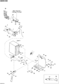 Fits 2008 Ski-Doo GSX LTD TOURING 600 HO SDI / MX Z ADRENALINE 600 HO SDI CAP, OEM Part # 515176211 - schematic diagram