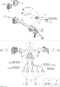 Fits 2008 Ski-Doo Freestyle PARK 550F Wiring Harness, OEM Part # 515176436 - schematic diagram