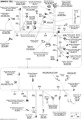 Fits 2008-2009 Ski-Doo GSX Limited 600 H.O. E-TEC / GTX LE 600 H.O. E-TEC Female Terminal Housing 2, OEM Part # 515176523 - schematic diagram