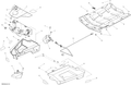Fits 2009-2015 Ski-Doo Grand Touring LE 600HOETEC XR137 Harness RACK, OEM Part # 515176634 - schematic diagram