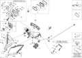 Fits 2011 Ski-Doo MXZ X & TNT XR / Renegade X & Adrenaline XR MAIN Harness ASM, OEM Part # 515176985 - schematic diagram