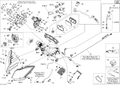 Fits 2011 Ski-Doo Grand Touring LE & SE XR / GSX LE & SE XR MAIN Harness, OEM Part # 515176994 - schematic diagram