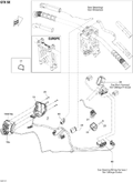 Fits 2012 Ski-Doo Grand Touring LE & SE XR / GSX LE & SE XR MAIN Harness ASM, OEM Part # 515177107 - schematic diagram