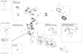 Fits 2015 Ski-Doo GSX LE 600HOETEC XS120 / MXZ IRON DOG 600HO E-TEC Wiring Harness MAIN, OEM Part # 515177748 - schematic diagram