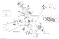 Fits 2015 Ski-Doo MXZ TNT XR120 / MXZ X XR120 MAIN Harness ASM, OEM Part # 515177750 - schematic diagram