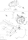 Fits 2009-2010 Ski-Doo Grand-Touring LE 600HO ETEC / GSX LE 600HO ETEC Protect Decal, OEM Part # 516003861 - schematic diagram