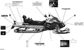 Fits 2009 Ski-Doo Expedition TUV 600 H.O. SDI REV-XU Instruction Label Transmis, OEM Part # 516003890 - schematic diagram