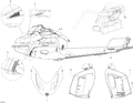 Fits 2010 Ski-Doo Skandic Tundra LH Decal, OEM Part # 516004134 - schematic diagram