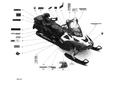Fits 2010-2014 Ski-Doo EXPEDITION SE XU / EXPEDITION SE 12004TEC Decal SIDE Panel LH, OEM Part # 516004220 - schematic diagram