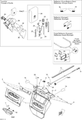 Fits 2011-2012 Ski-Doo Freeride 137 & 146 & 154 800RETEC XP Warning Decal Security, OEM Part # 516004601 - schematic diagram