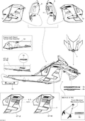 Fits 2012 Ski-Doo Grand Touring LE & SE XR RH REAR Upper SIDE Decal, OEM Part # 516004882 - schematic diagram