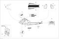 Fits 2013-2014 Ski-Doo TUNDRA LT 550F XU / TUNDRA LT 600ACE XU HOOD MASK, OEM Part # 516005217 - schematic diagram