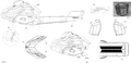 Fits 2015-2016 Ski-Doo TUNDRA - Xtreme / Tundra Xtreme 600HOETEC XU-154 RH SIDE Decal, Tundra XTRE, OEM Part # 516006762 - schematic diagram