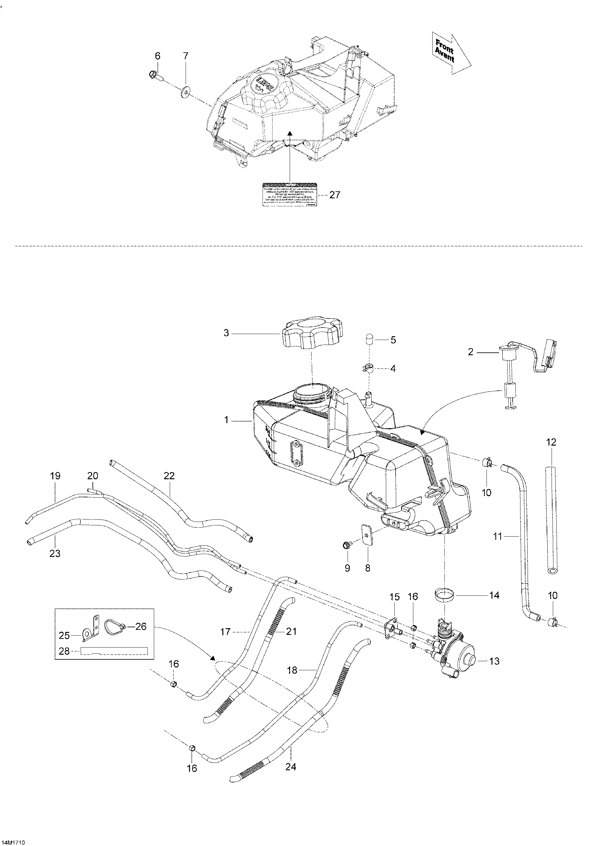 Fits 2015-2017 Ski-Doo EXPEDITION - 2-STROKE - LE-SE-XTREME Warning Label, OEM Part # 516006904 - schematic diagram