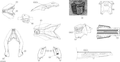 Fits 2016 Ski-Doo SUMMIT 800R E-TEC Decal, OEM Part # 516007441 - schematic diagram