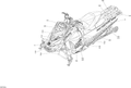 Fits 2017-2018 Ski-Doo 7- RENEGADE 4-TEC / RENEGADE - 2-STROKE - 600HO E-TEC Decal, RH, OEM Part # 516007849 - schematic diagram