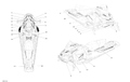Fits 2017 Ski-Doo RENEGADE - 2-STROKE - 600HO E-TEC RH Lower Decal, OEM Part # 516007923 - schematic diagram