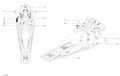 Fits 2017-2018 Ski-Doo 1- GRAND TOURING 600HO E-TEC / 3- GRAND TOURING 900 ACE Decal, OEM Part # 516008109 - schematic diagram