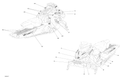 Fits 2018 Ski-Doo 2- MXZ 600HO E-TEC SIDE Decal LH, OEM Part # 516008543 - schematic diagram