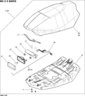 Fits 2009-2013 Ski-Doo MXZ X 600RS XP / MX Z X 600RS FLAT Washer, OEM Part # 517297900 - schematic diagram