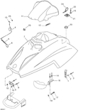Fits 2008 Ski-Doo Mini Z FOAM, OEM Part # 517302380 - schematic diagram