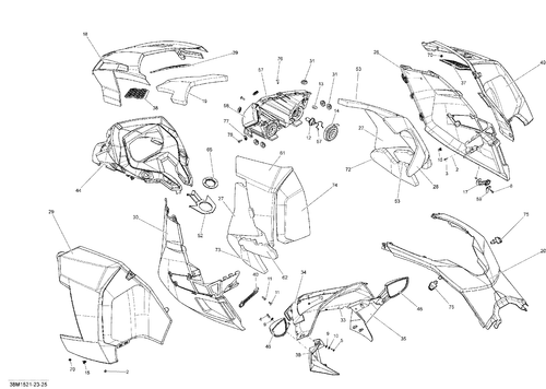 OEM schematic for part 517303800