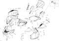 Fits 2009 Ski-Doo Expedition TUV 600 H.O. SDI REV-XU Locking Plate, OEM Part # 517304298 - schematic diagram