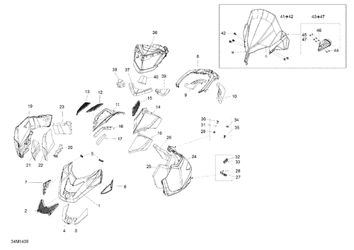 Fits 2009-2014 Ski-Doo EXPEDITION LE 600HOE / EXPEDITION LE XU Insulator, OEM Part # 517304317 - schematic diagram