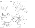 Fits 2012-2013 Ski-Doo MXZ X 600RS XP / MX Z X 600RS Gauge Support, OEM Part # 517304940 - schematic diagram