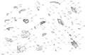 Fits 2015-2018 Ski-Doo 3- MXZ 600 ACE / 5- MXZ 900 ACE Panel, BODY LWR R B-354, OEM Part # 517305646 - schematic diagram