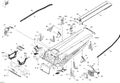 Fits 2010 Ski-Doo MX Z X 600RS / MX Z X-RS 600HO ETEC LH Stiffener, OEM Part # 518326281 - schematic diagram