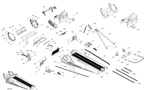 Fits 2010-2018 Ski-Doo 6- RENEGADE 900 ACE / 7- RENEGADE 4-TEC REAR Bumper, Black, OEM Part # 518326414 - schematic diagram