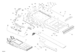 Fits 2014-2020 Ski-Doo 005 - SKANDIC SWT 600HO E-TEC - North America Tunnel Support, OEM Part # 518327003 - schematic diagram