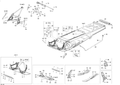 Fits 2014, 2015, 2017, 2018 Ski-Doo 4- TUNDRA WT 550F / TUNDRA - 2-STROKE - WT Europe Chain CASE Counter Plate R, OEM Part # 518328029 - schematic diagram