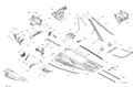 Fits 2017 Ski-Doo MXZ - 2-STROKE - 850 E-TEC Suspension Bracket, OEM Part # 518328449 - schematic diagram