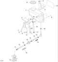 Fits 2008-2009 Ski-Doo Expedition TUV 600 H.O. SDI / Skandic SUV 600HO SDI CAP, OEM Part # 519000042 - schematic diagram