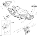 Fits 2008-2009 Ski-Doo GSX Fan / GSX 550F CAP, OEM Part # 520000397 - schematic diagram