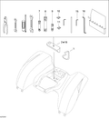 Fits 2007 Can-Am DS 650 X KIT TOOL Owner, OEM Part # 529000000 - schematic diagram