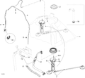 Fits 2008-2009 Ski-Doo Expedition TUV 600 H.O. SDI / Expedition V-1300 FUEL TANK, OEM Part # 605153637 - schematic diagram